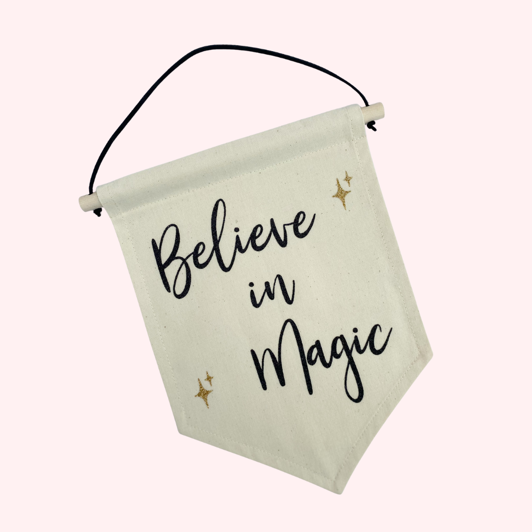 SAMPLE - Believe in Magic Wall Banner