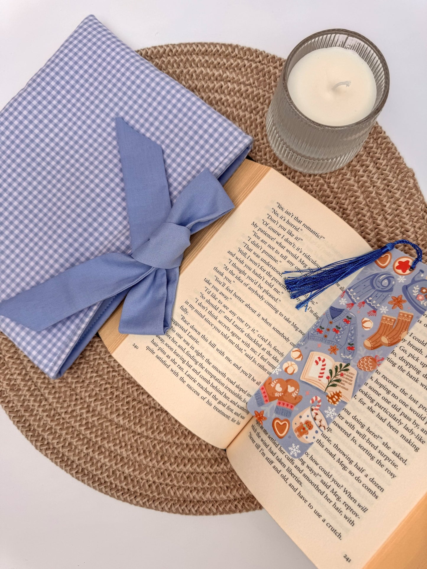 Winter Whispers Bookmark