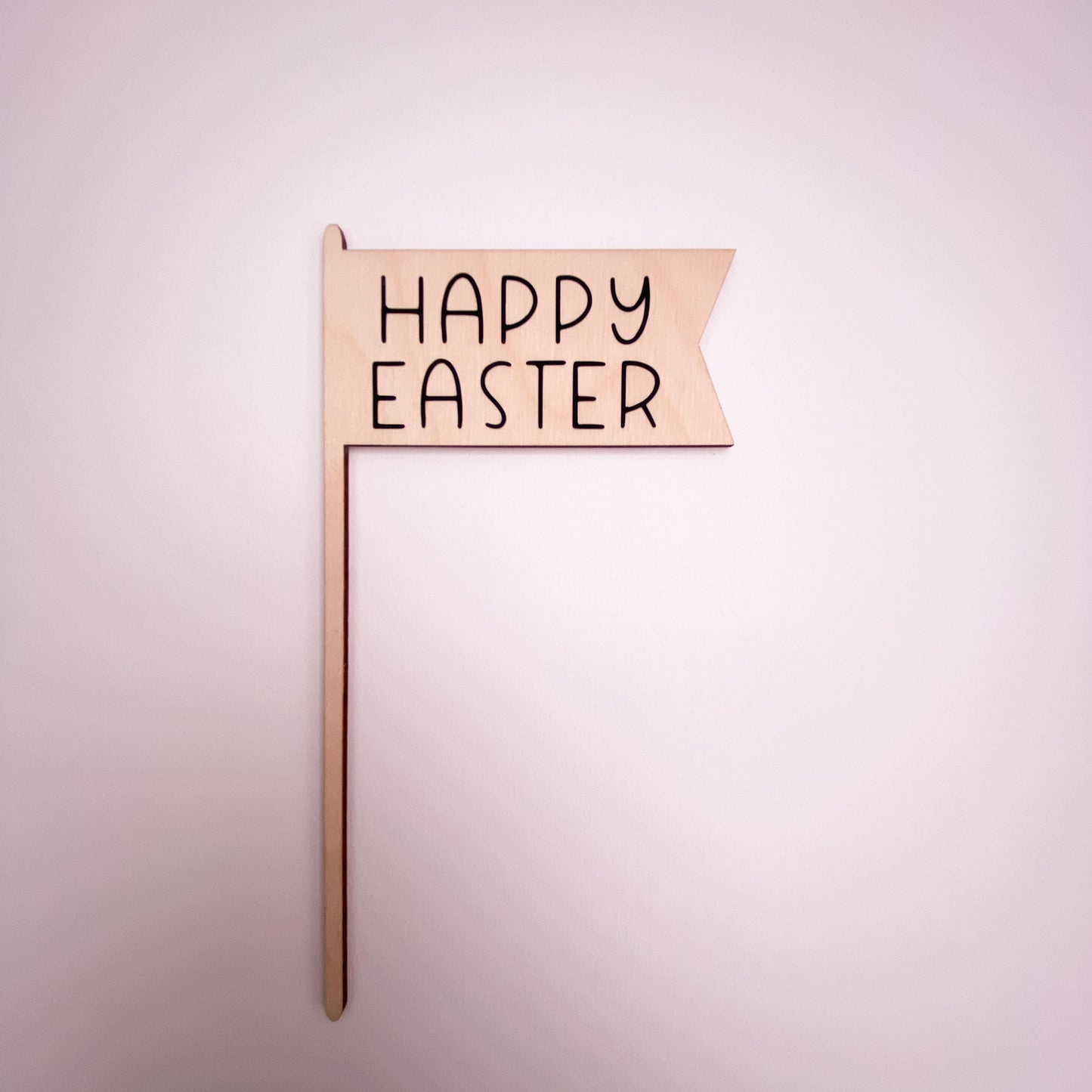 END OF LINE - Easter and Spring mini wooden flags