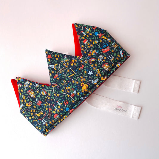 Liberty Print Party Christmas Crowns