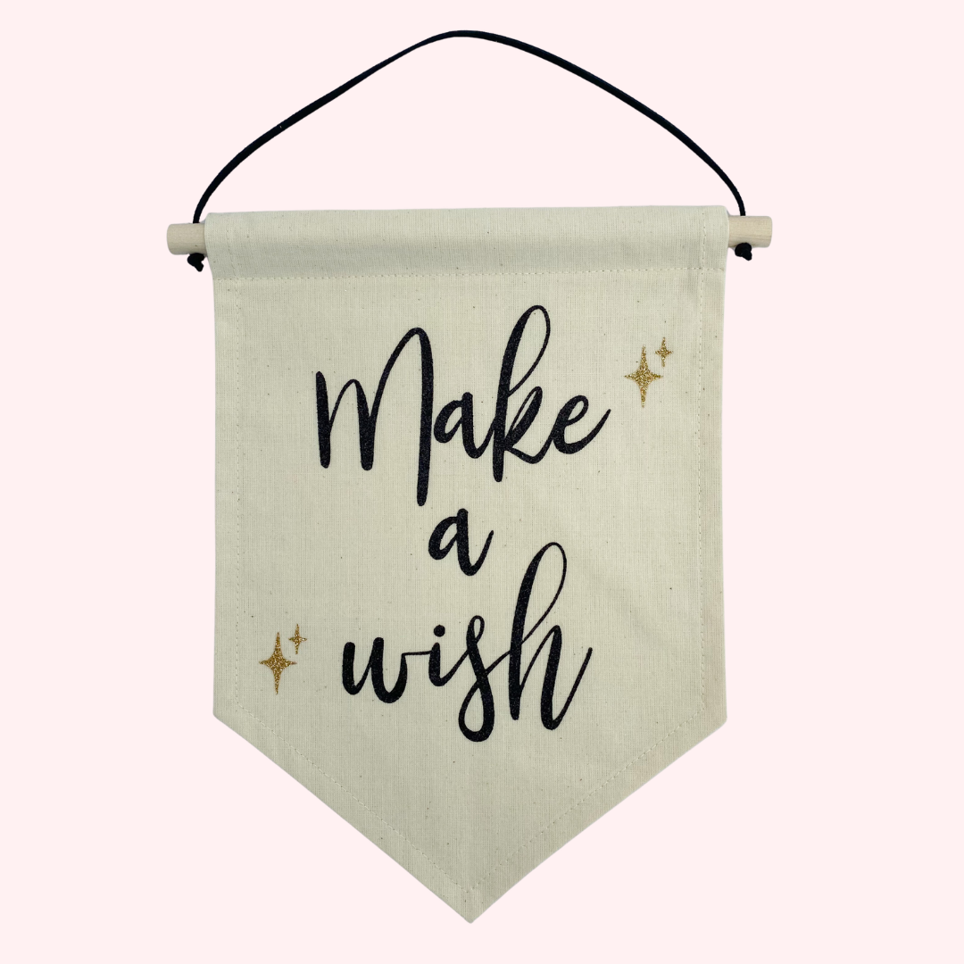 SAMPLE - Make a Wish Wall Banner