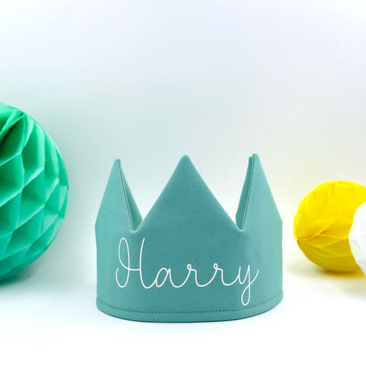Sage Personalised Birthday Crown