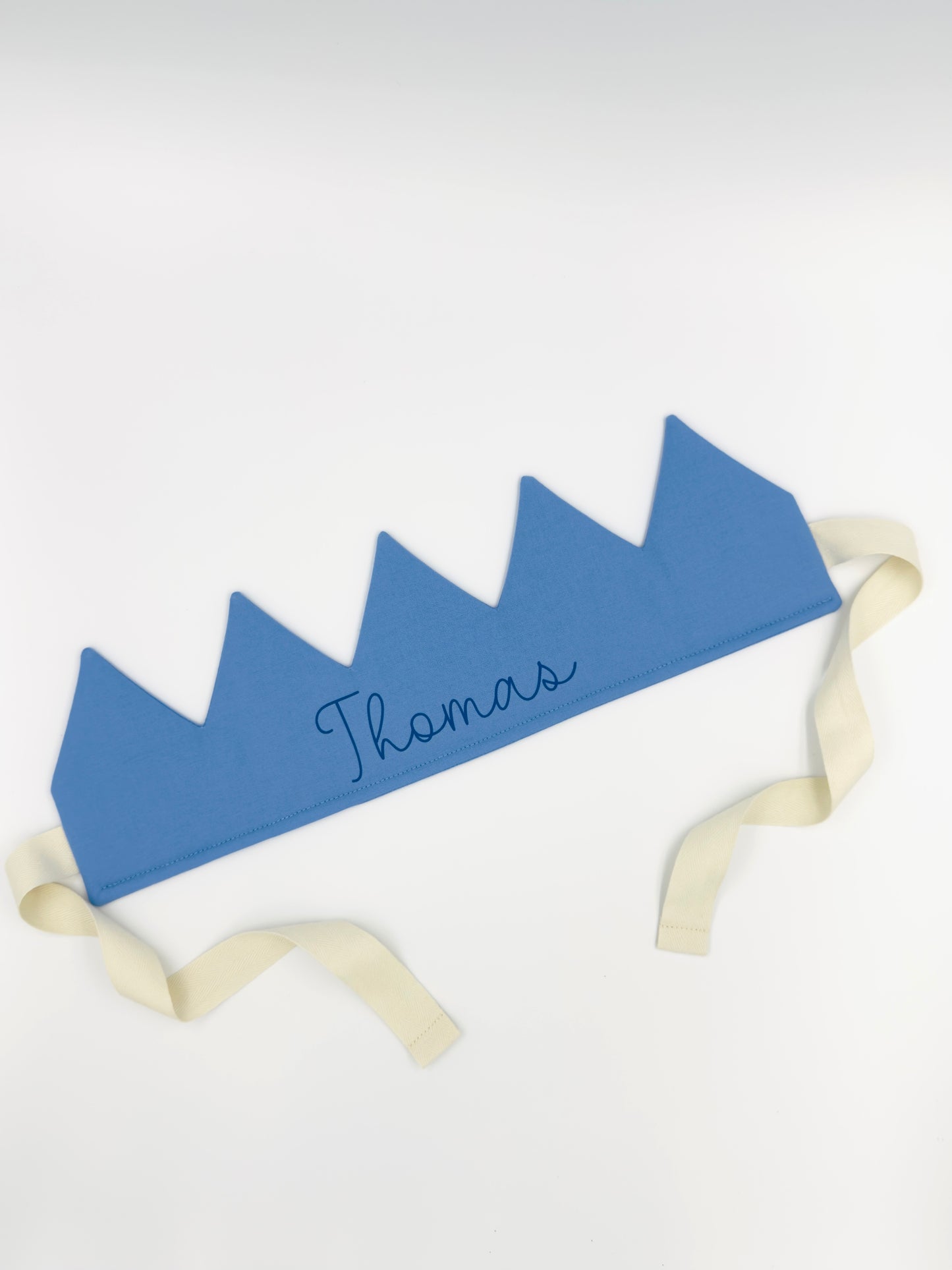 Sky Blue Personalised Birthday Crown