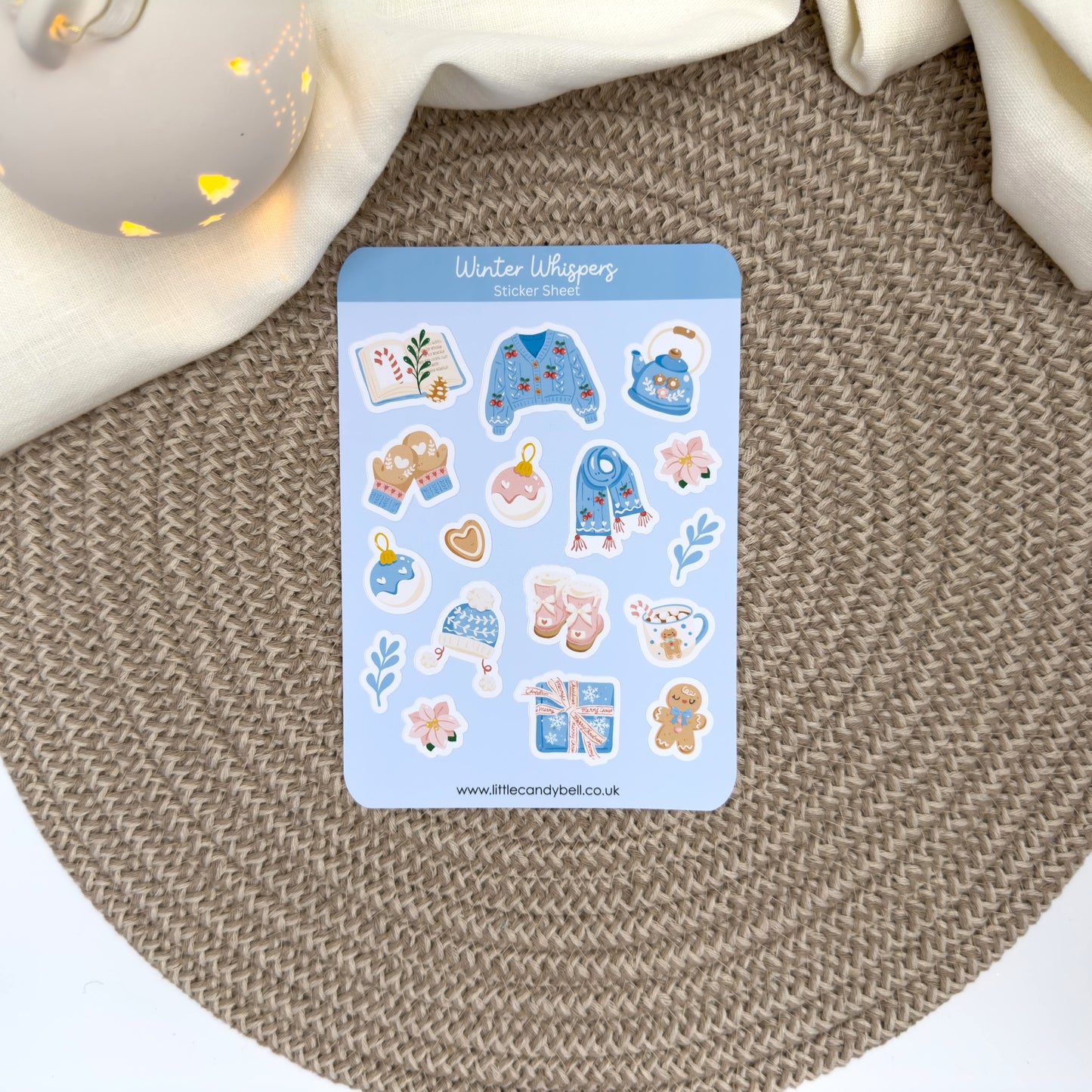 OVERSTOCK - Bookish/ Christmas Sticker Sheets