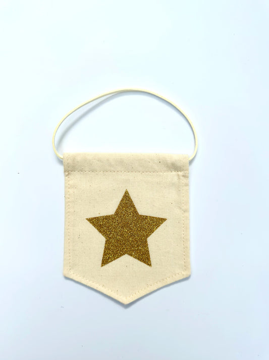 STAR Mini Fabric Wall Banner