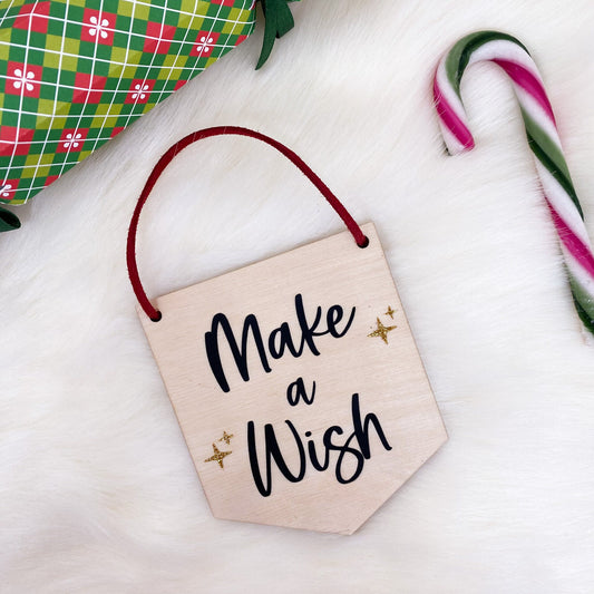 Christmas wooden mini signs