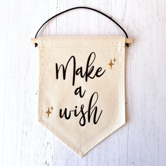 Make a Wish / Believe in Magic Wall Banners