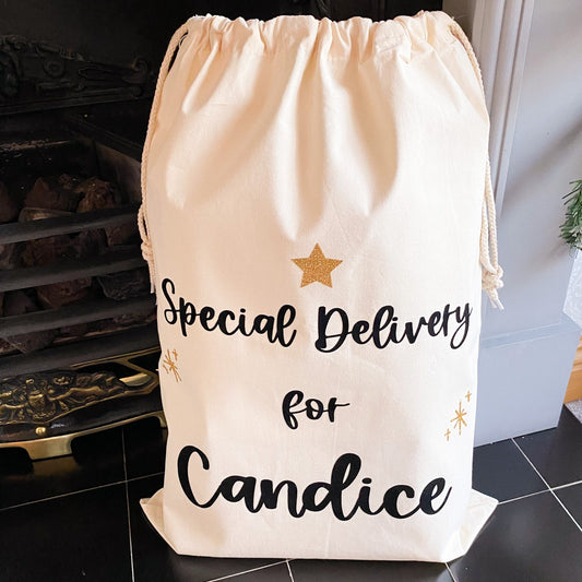Personalised Christmas Presents Sack