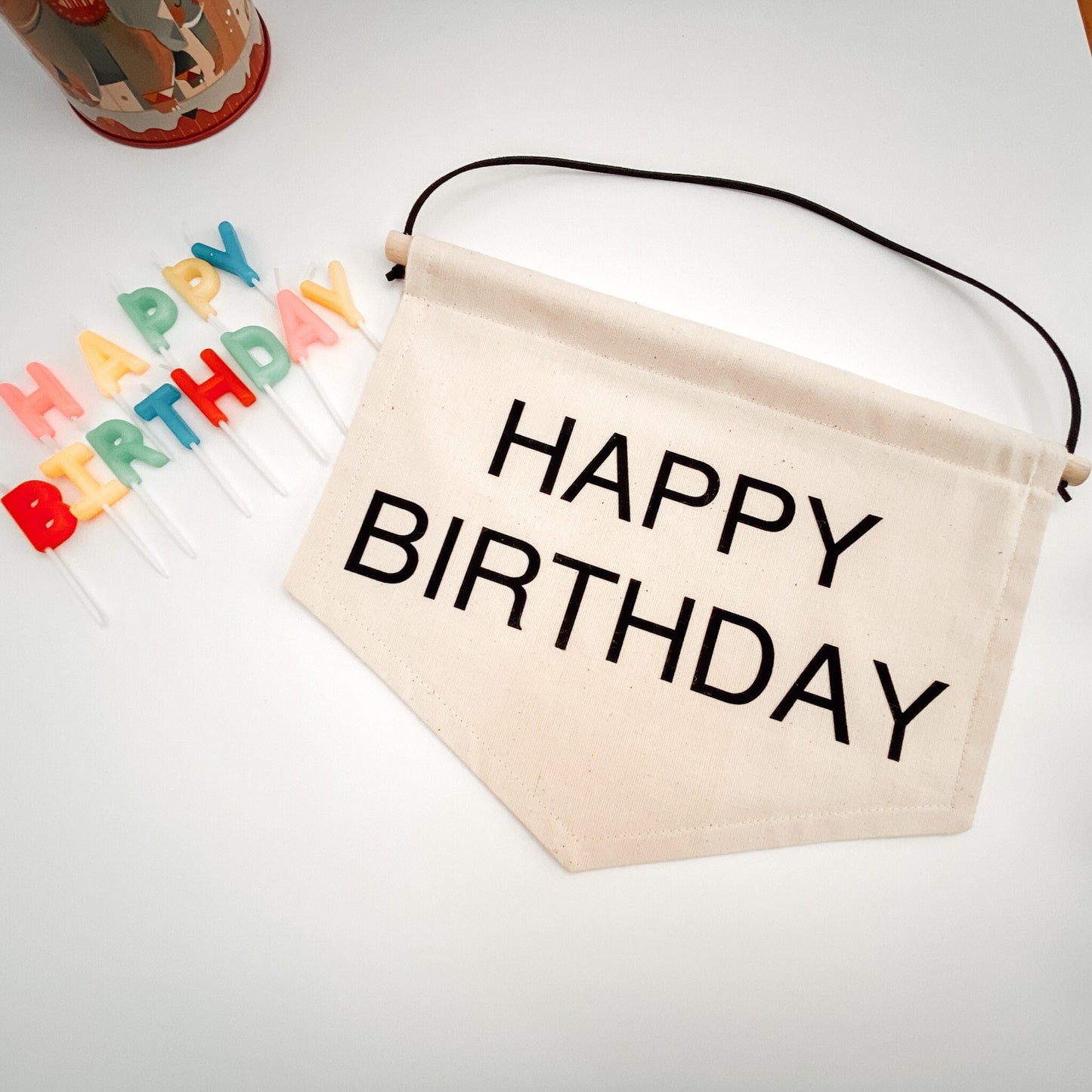 Happy Birthday Wall Banner
