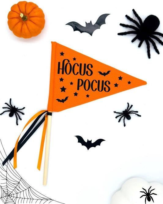 Hocus Pocus Halloween Pennant Flag