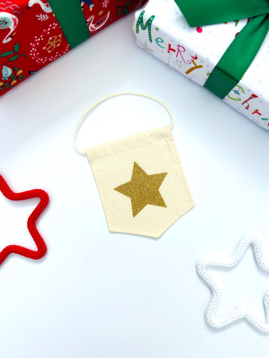 STAR Mini Fabric Wall Banner
