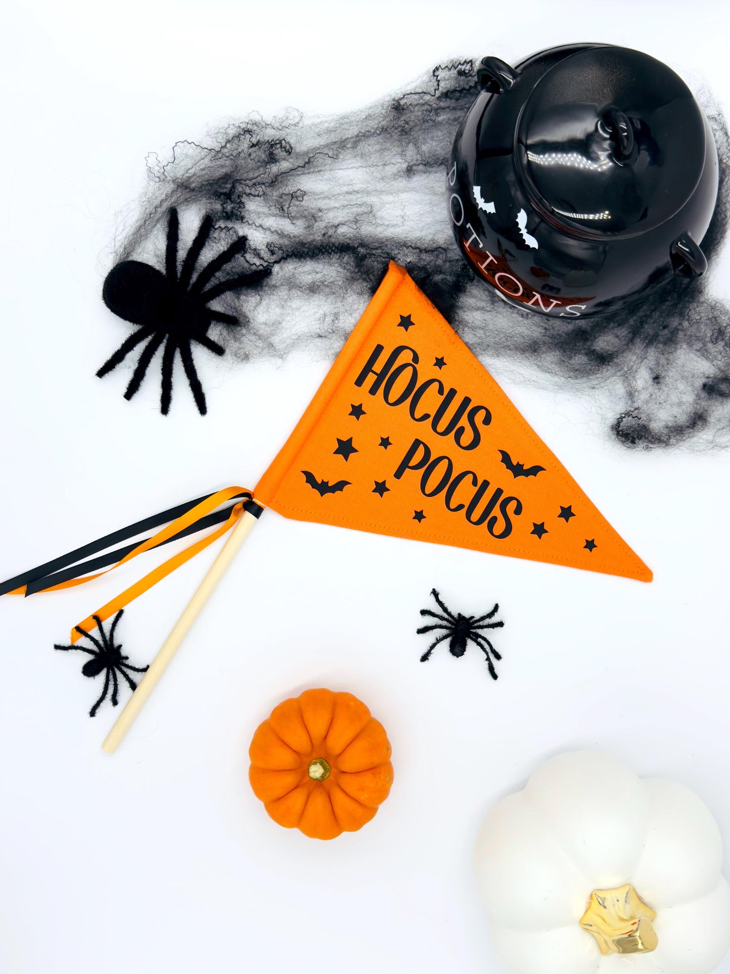 Hocus Pocus Halloween Pennant Flag