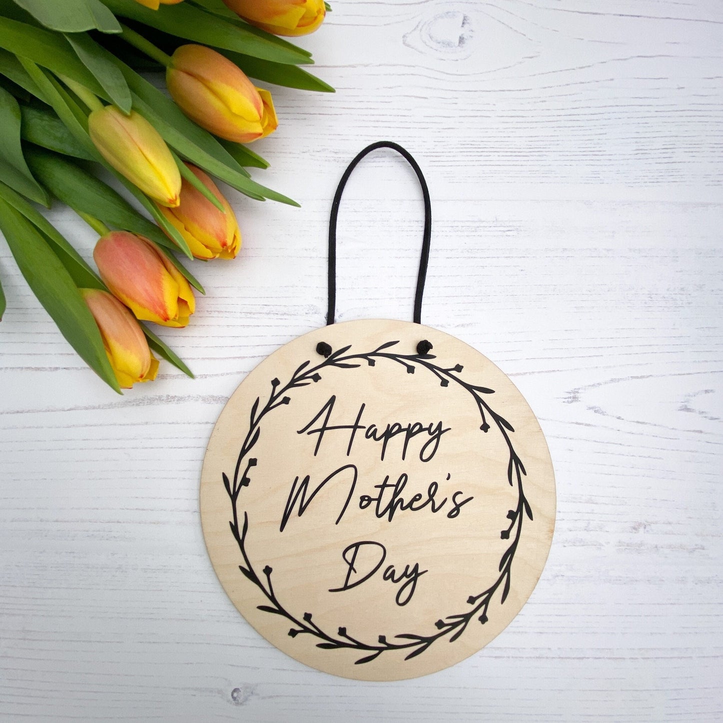 Happy Mother's Day Wooden wall sign