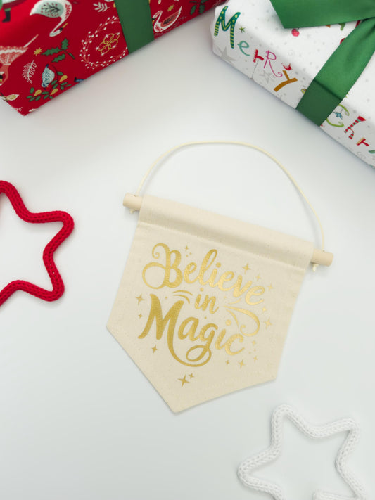 Believe in Magic Wall Banner