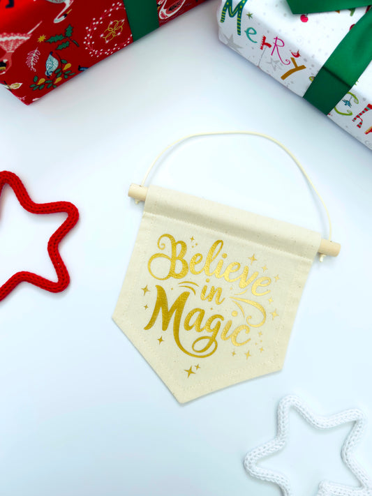 Believe in Magic Wall Banner
