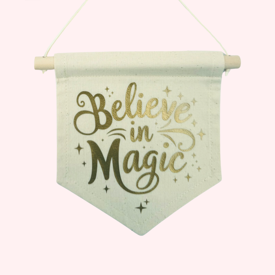END OF LINE - Believe in Magic Wall Banner
