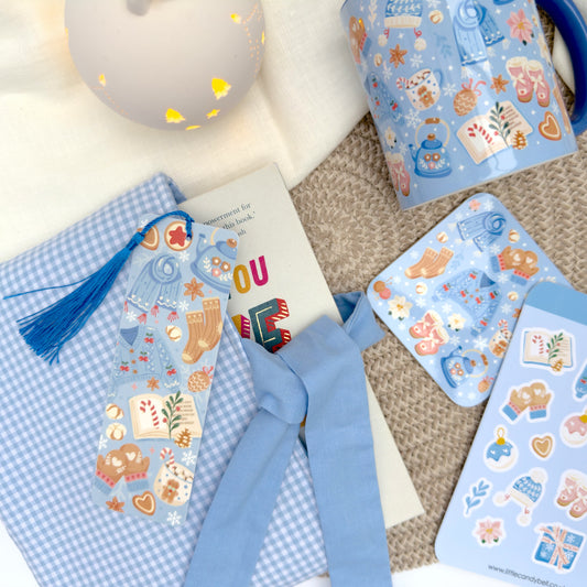 Winter Whispers Christmas coaster