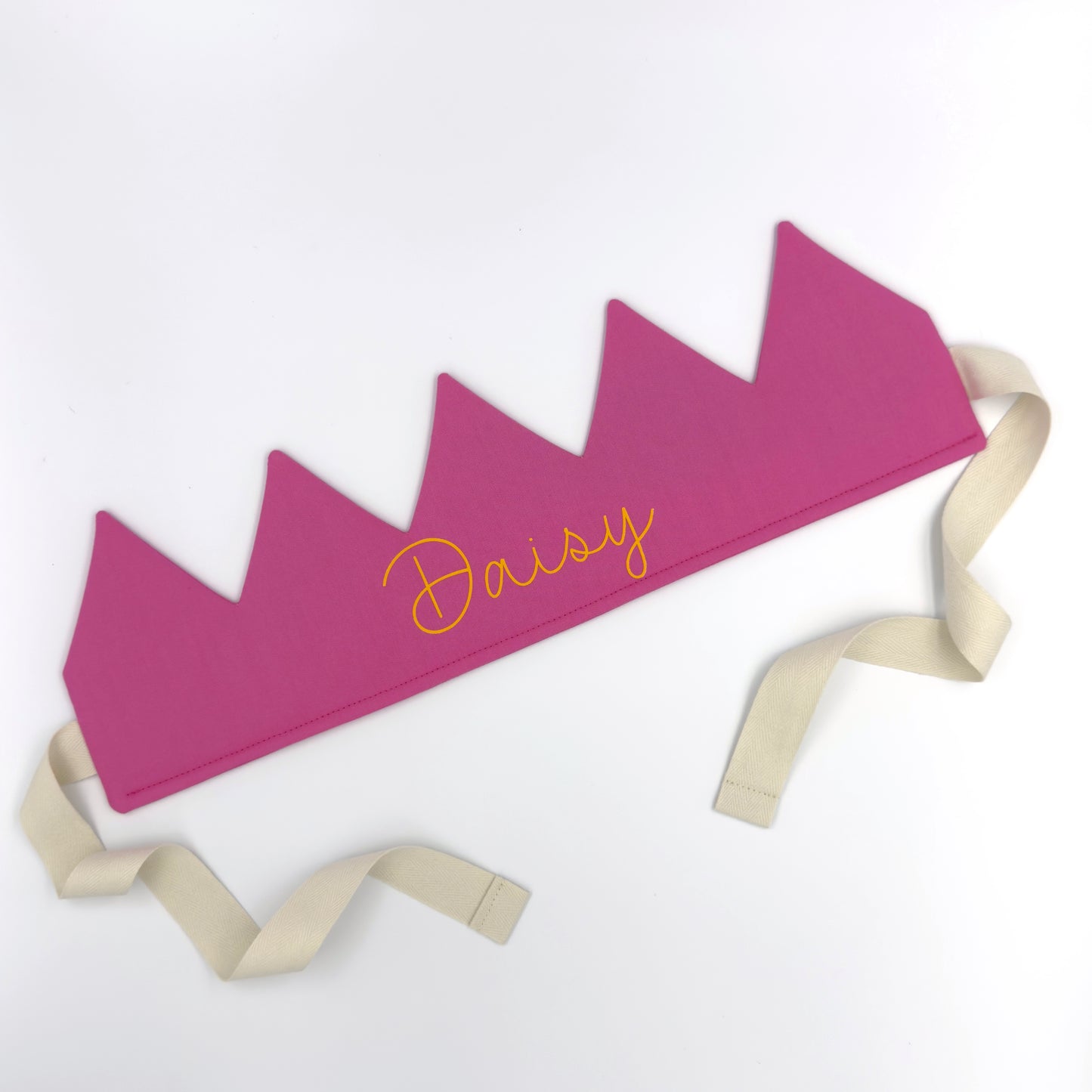 Candy Pink Personalised Birthday Crown