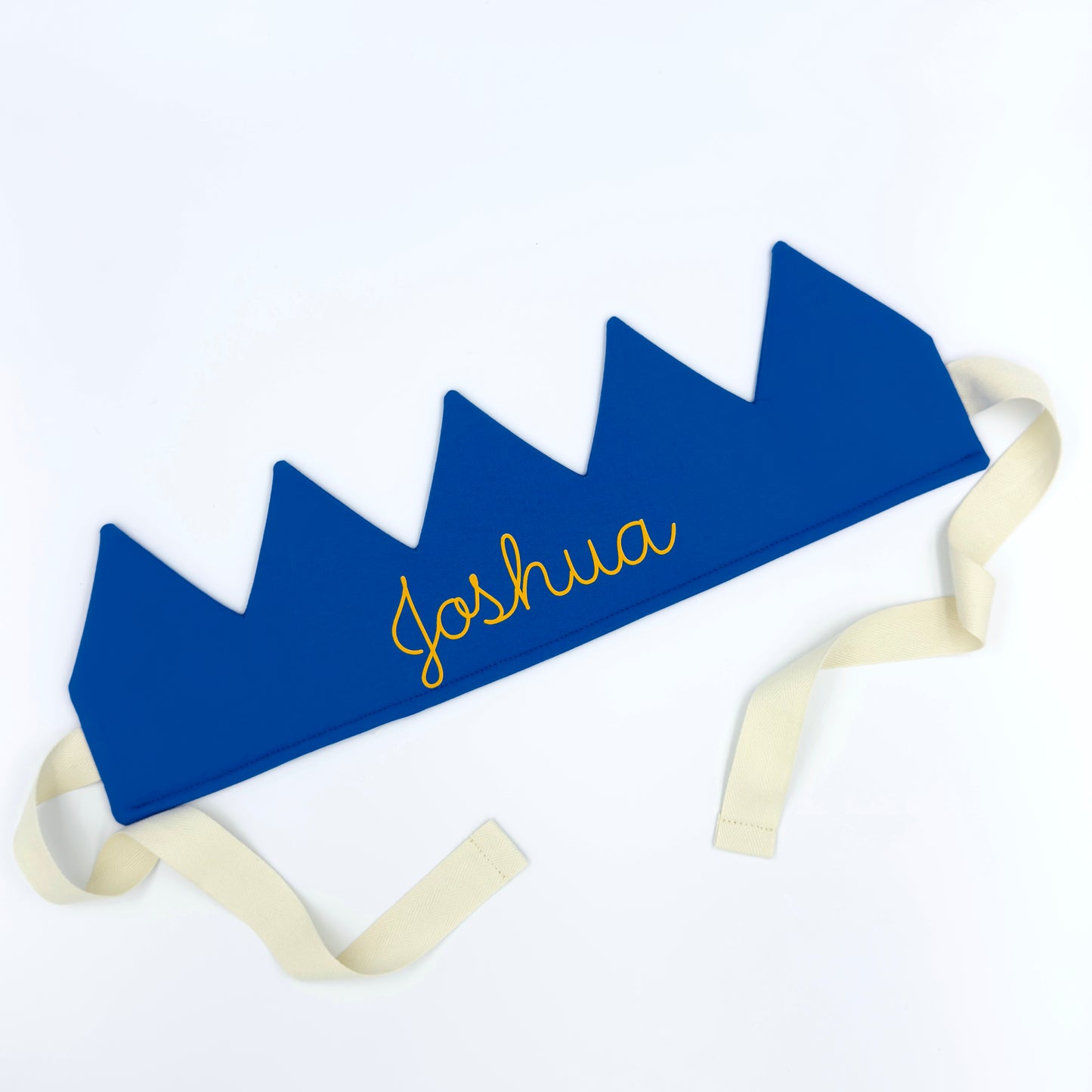 Cobalt Blue Personalised Birthday Crown