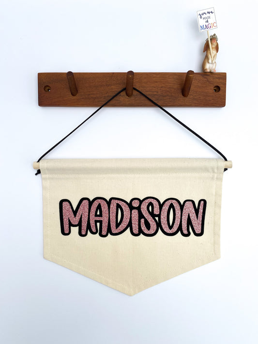 SAMPLE SALE - Nursery Wall Banner- Please read item description before purchasing