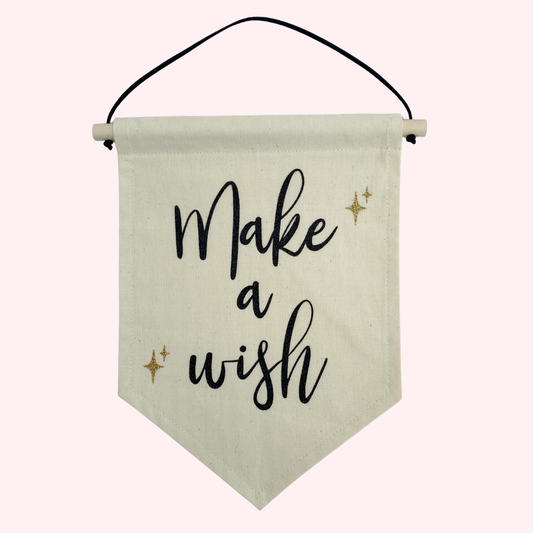 SAMPLE - Make a Wish Wall Banner