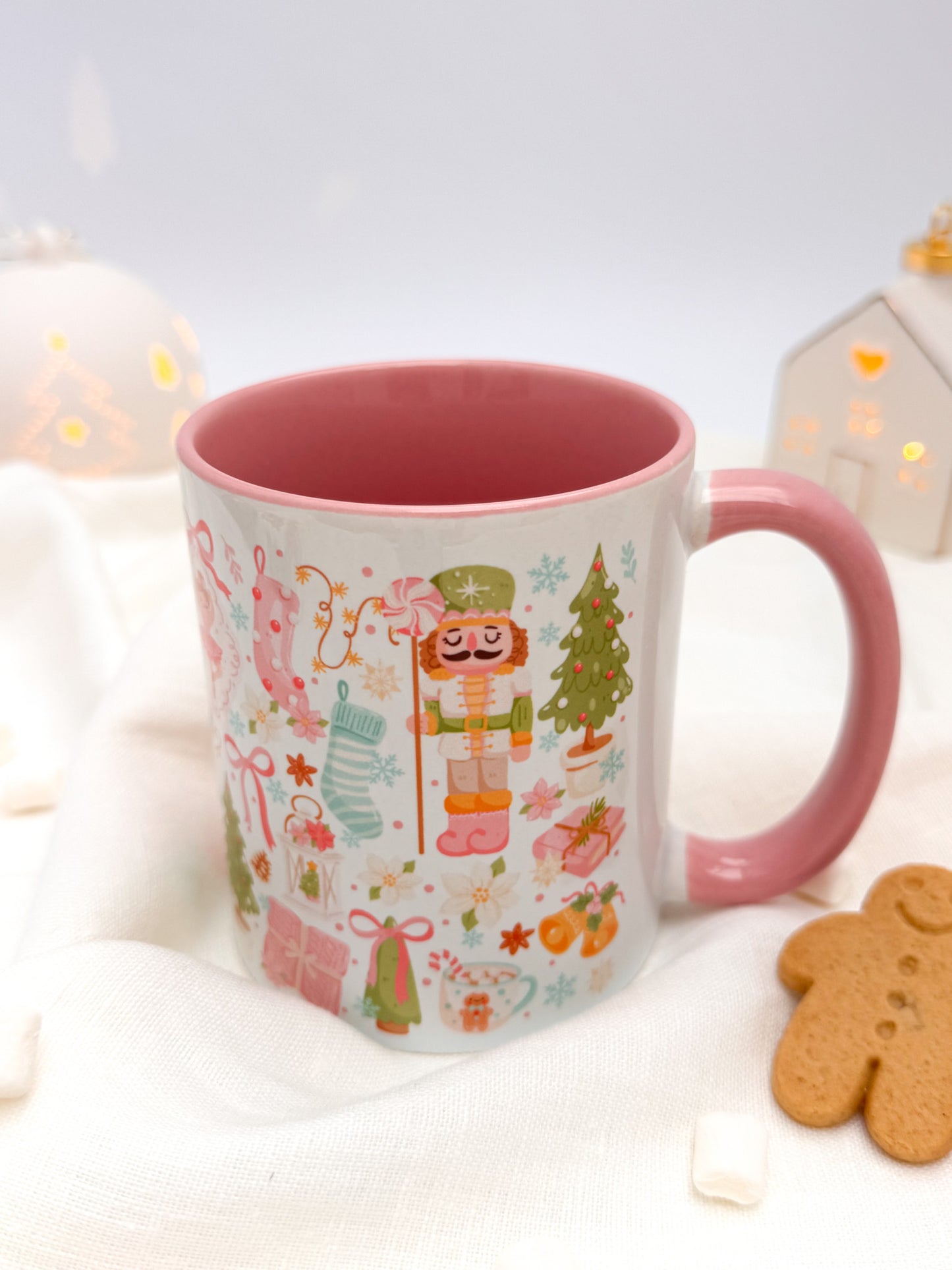 A & B GRADE - Nutcracker Christmas Story Ceramic Mug