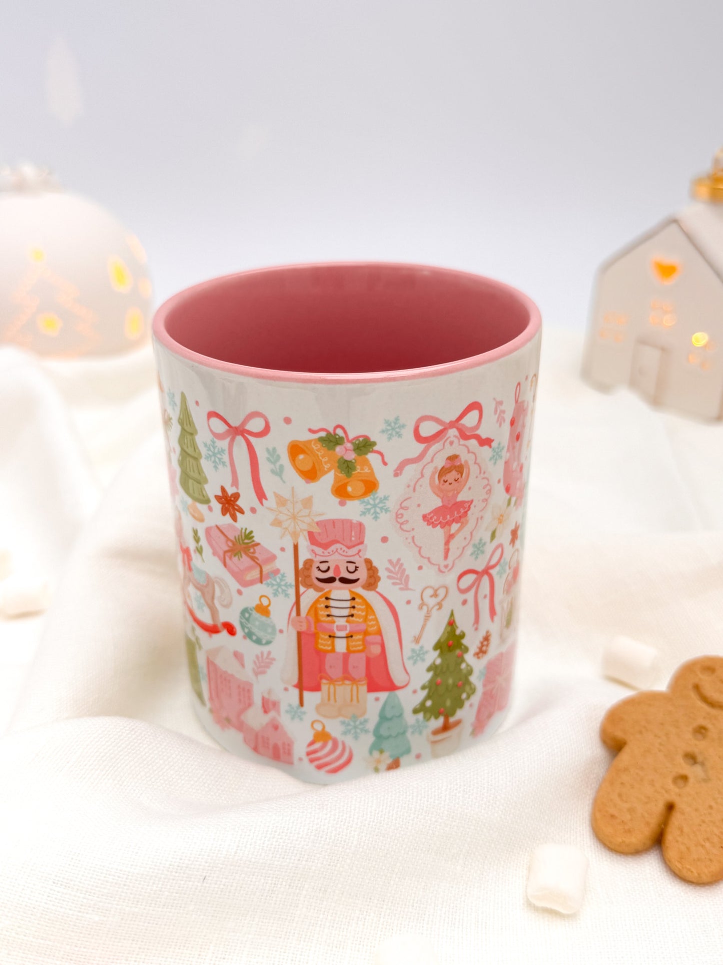 A & B GRADE - Nutcracker Christmas Story Ceramic Mug