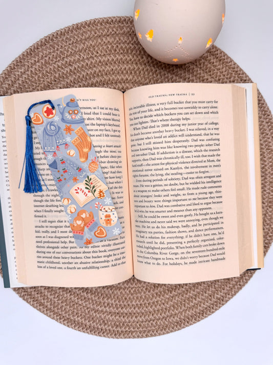Winter Whispers Bookmark