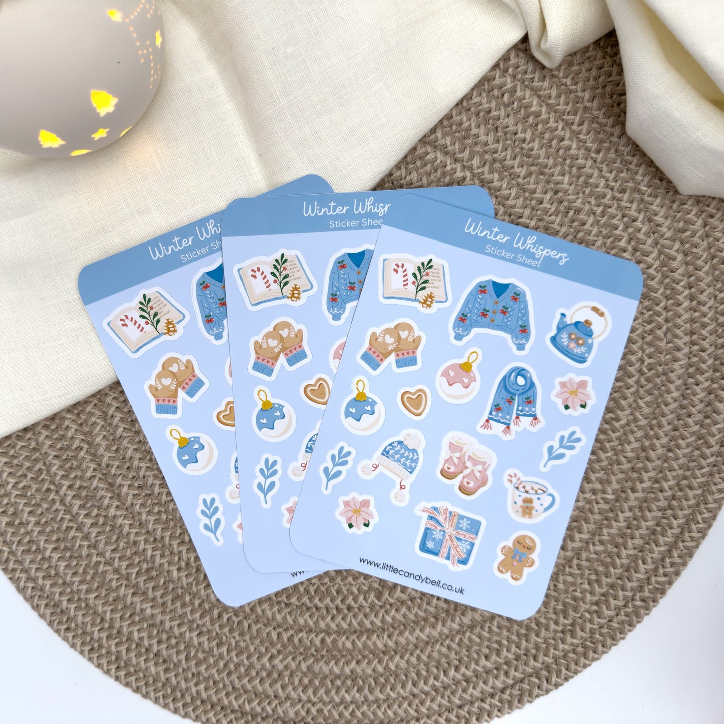 Winter Whispers Sticker Sheet