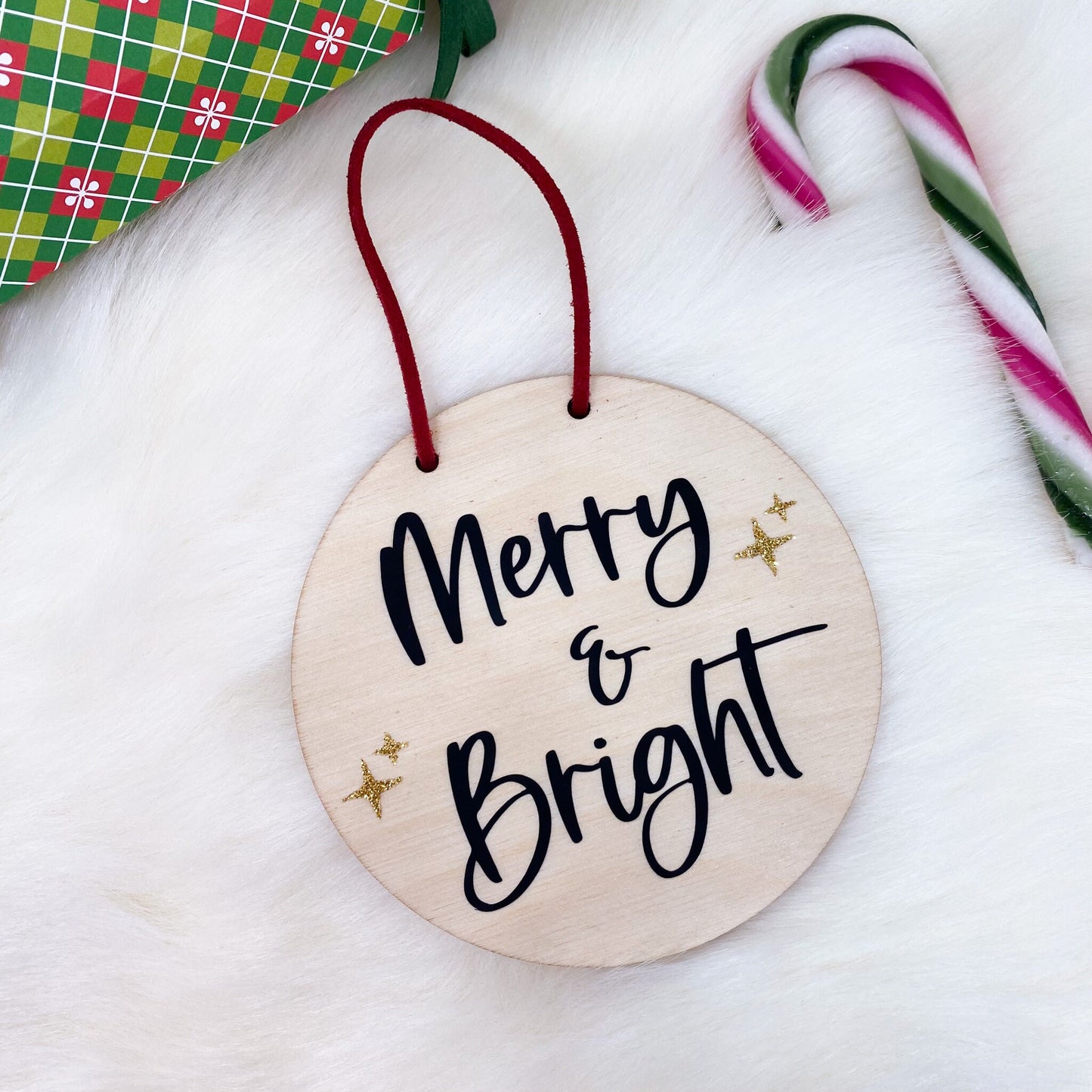 Christmas wooden mini signs