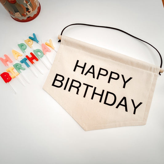 Happy Birthday Wall Banner