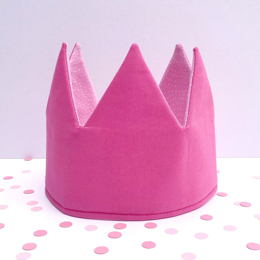 Candy Pink Reversible Crown
