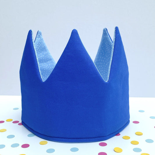 Cobalt Blue Reversible Crown