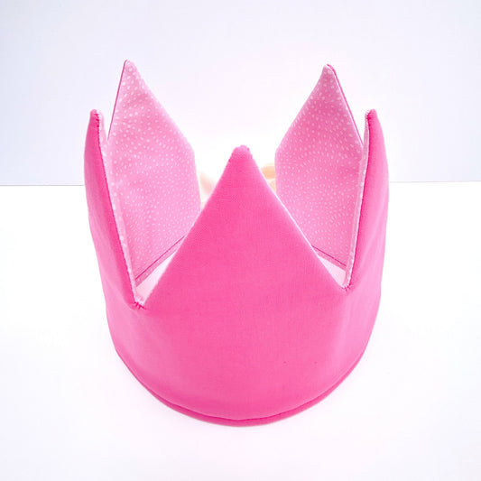 Candy Pink Reversible Crown